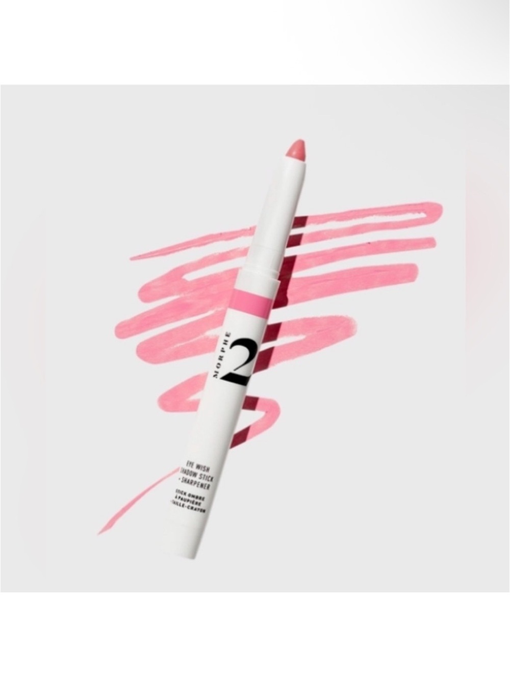 Morphe 2 Eye Wish Shadow Stick & Sharpener in BUBBLEGUM NEW